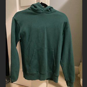 TNA perfect hoodie forest green xs